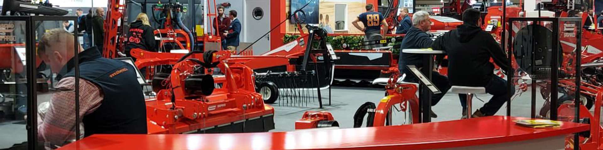Maschio Gaspardo UK stand showcasing machinery at LAMMA 2026