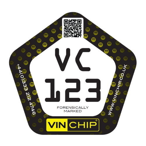 VIN CHIP  Warning Label