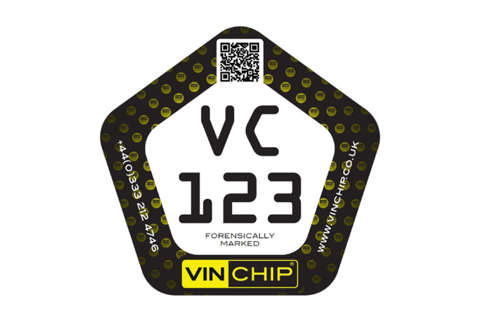 VIN CHIP Warning Label